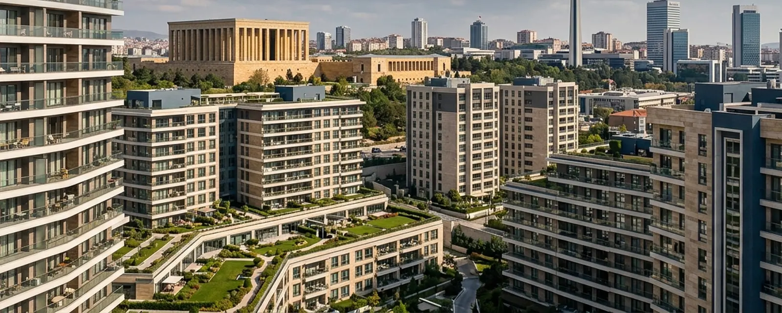 Новостройки и высотки в Анкаре
