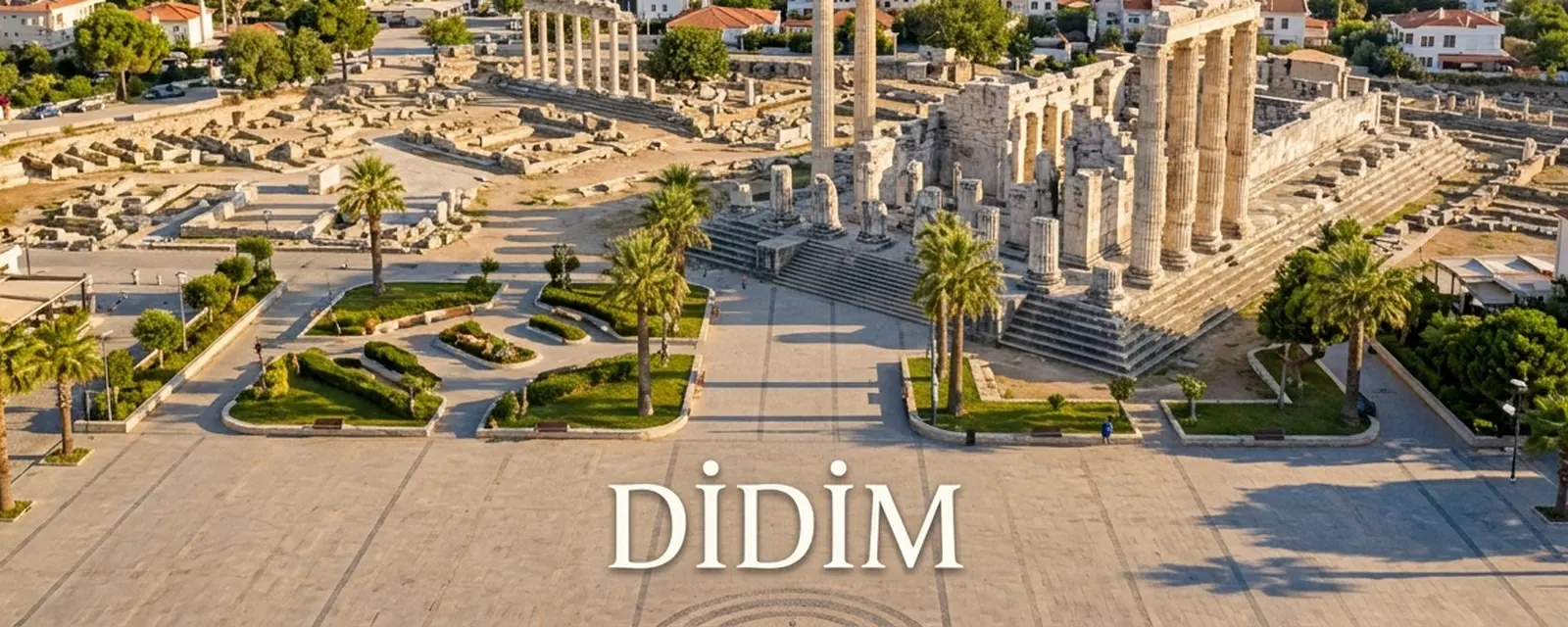 Didim'de antik sütunlar
